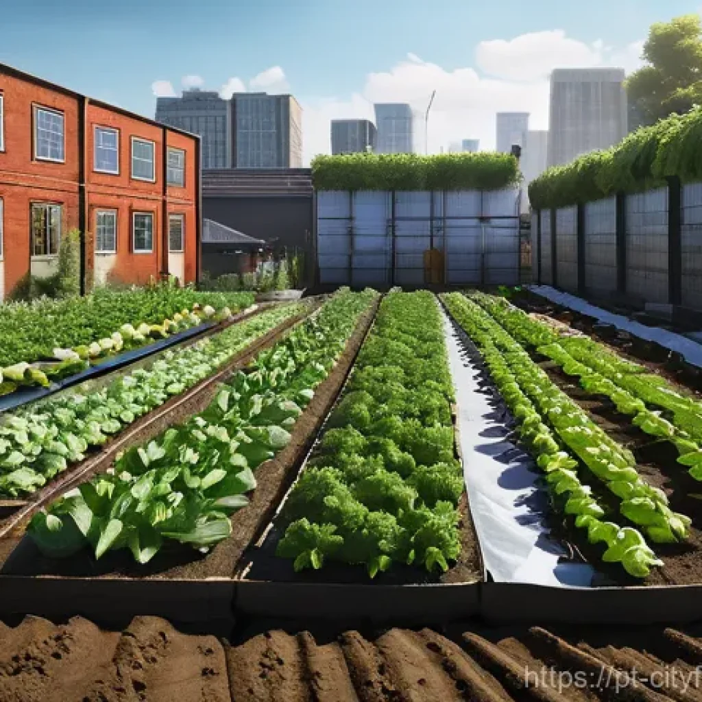 도시농업 세미나 및 워크숍 - **Prompt 1: Urban Agriculture Workshop in Progress**